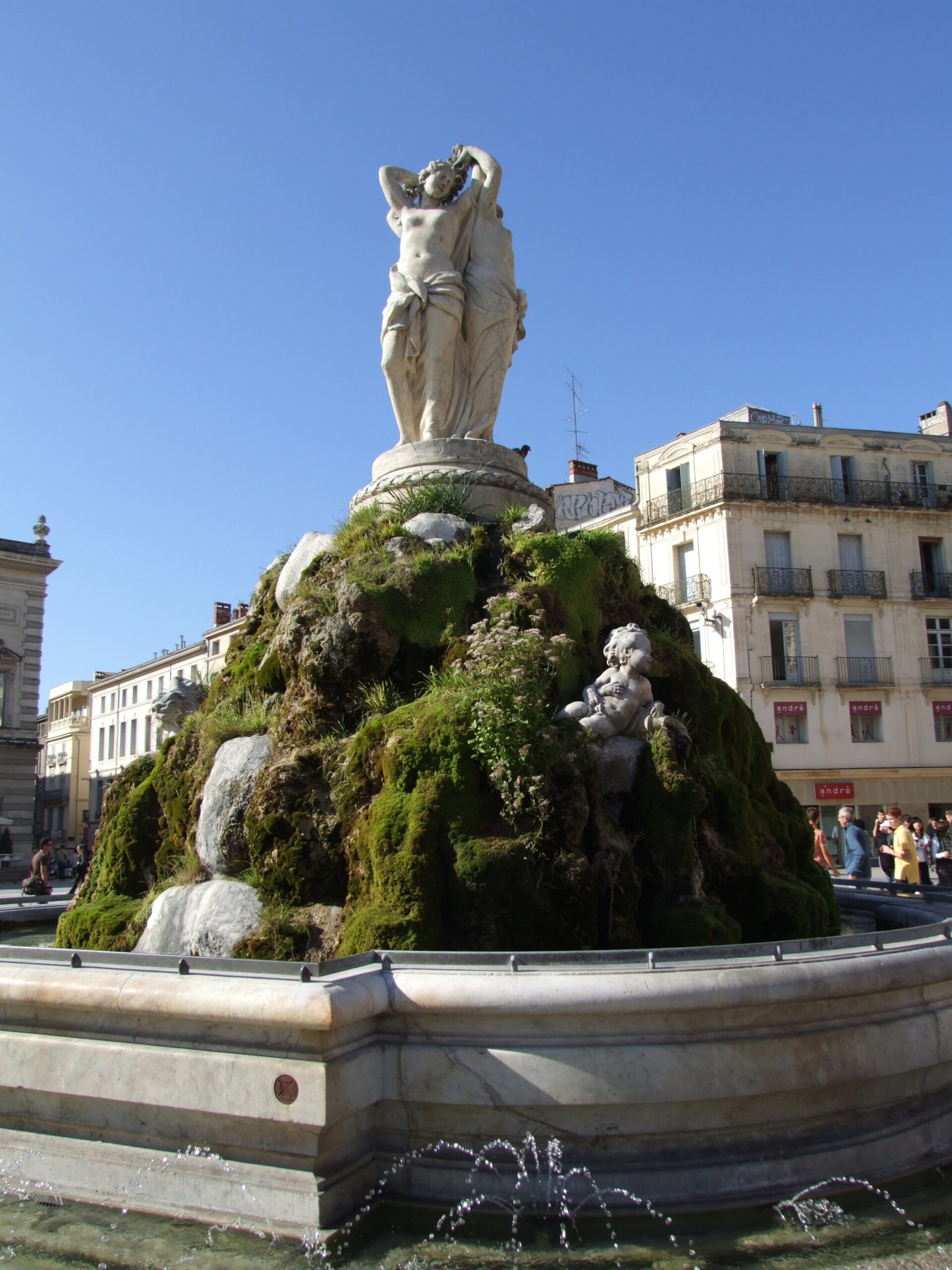 fontaine des 3 grâces montpellier